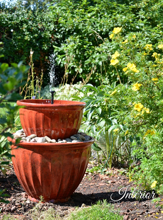 Solar Plant Pot  Water  Fountain In Under 15 Minutes The 