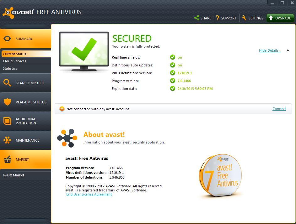 Аваст версии 7. Аваст антивирус. Аваст антивирус 2012. Avast Интерфейс.