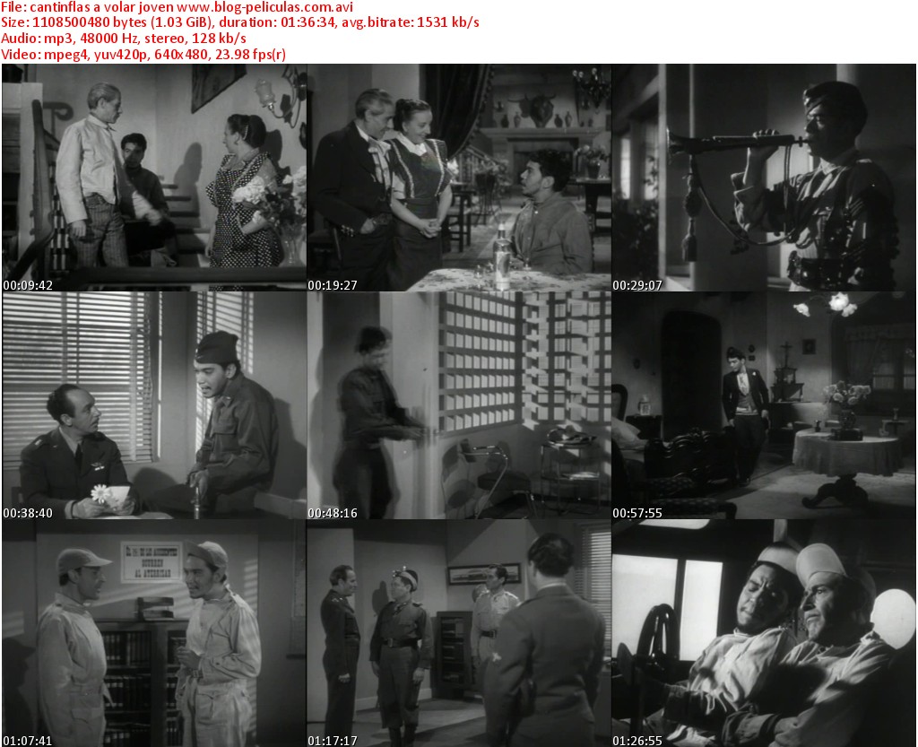 Descargar Cantinflas A Volar Joven (1962) DVDRip 1 Link