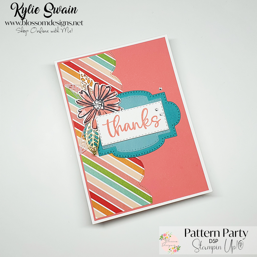 Blossom Designs Stampin' Up! Pattern Party DSP