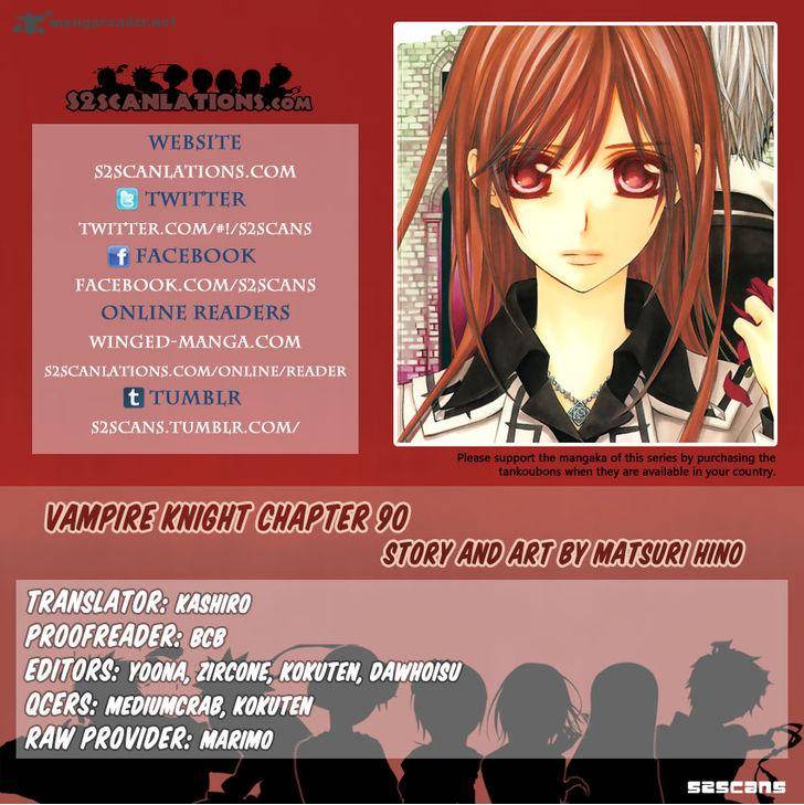 Vampire Knight, Chapter 90 - Vampire Knight Manga Online