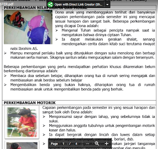 Raport PAUD/TK Kurikulum 2013 (Update 2017) Raport PAUD/TK Kurikulum 2013 (Update 2017)