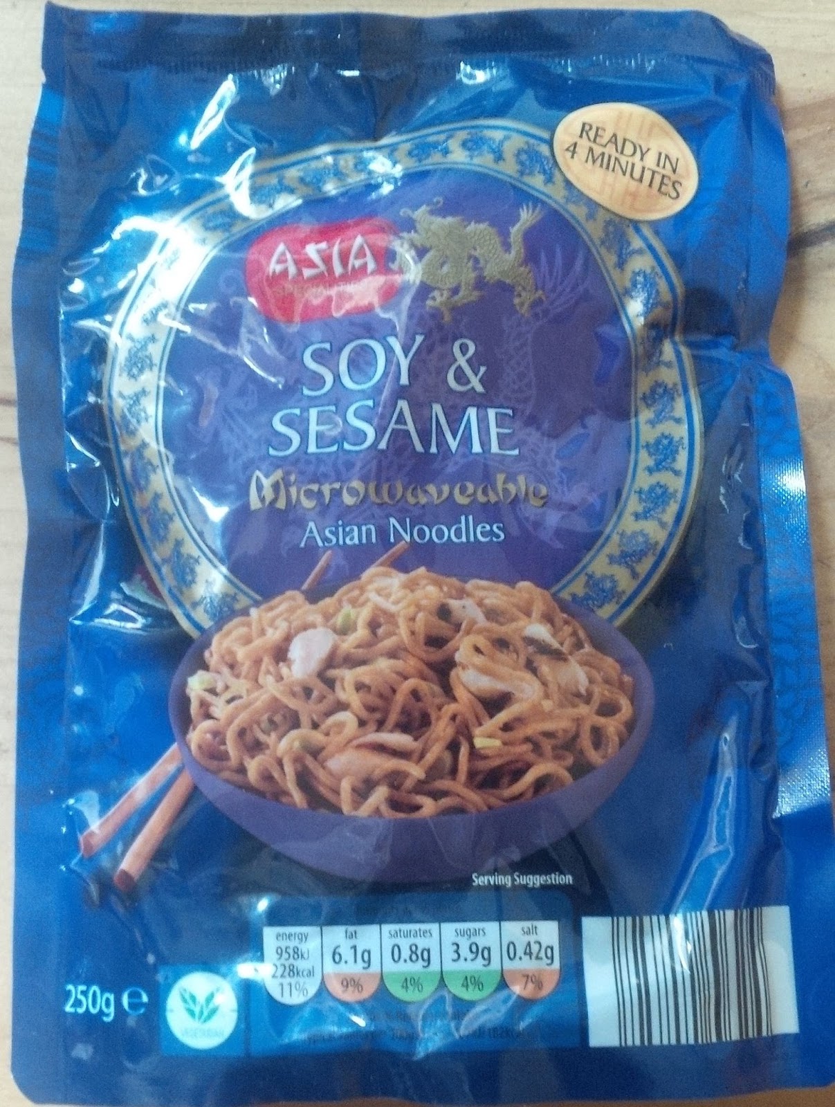 It's a Noodle Bar not a Wine Bar Aldi Asia Specialities Soy & Sesame