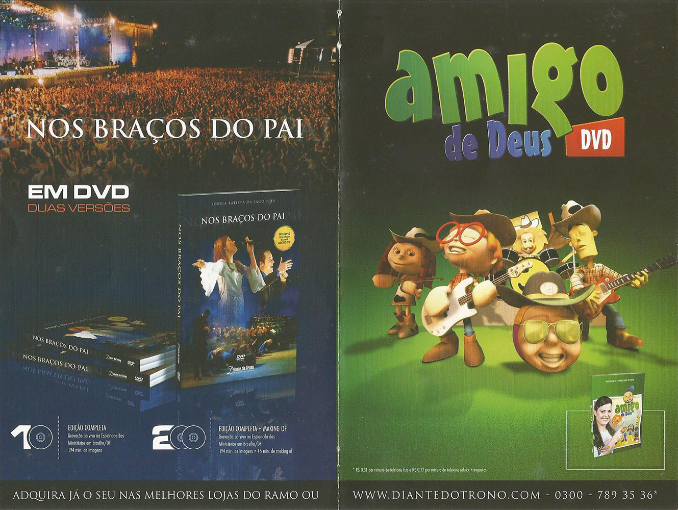 DVD Diante do Trono Quero Me