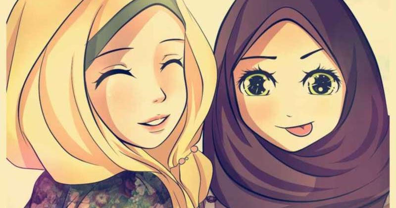 12 Kartun Persahabatan Muslimah - Anak Cemerlang