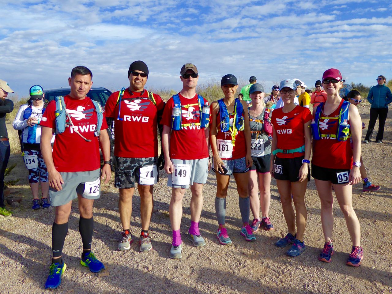 Greg's Running Adventures: Sierra Vista Trail 30K with Team Red, White ...