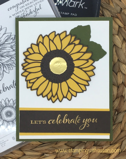 Stampin' Up!, Celebrate Sunflowers, www.stampingwithsusan.com, 2020-2022 Annual Catalog,