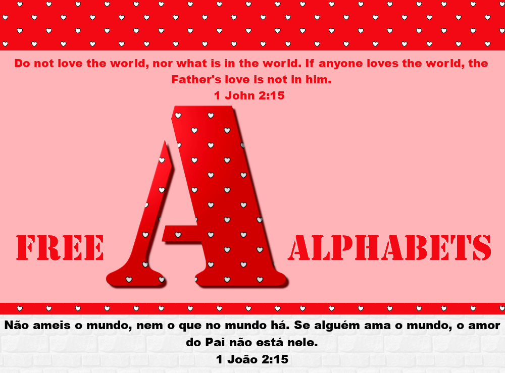 Free Alphabets