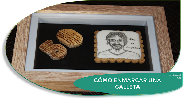 CÓMO ENMARCAR UNA GALLETA {GALLETAS PARA REGALAR}