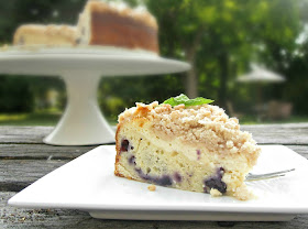Blueberry Cheese Crumb Cake