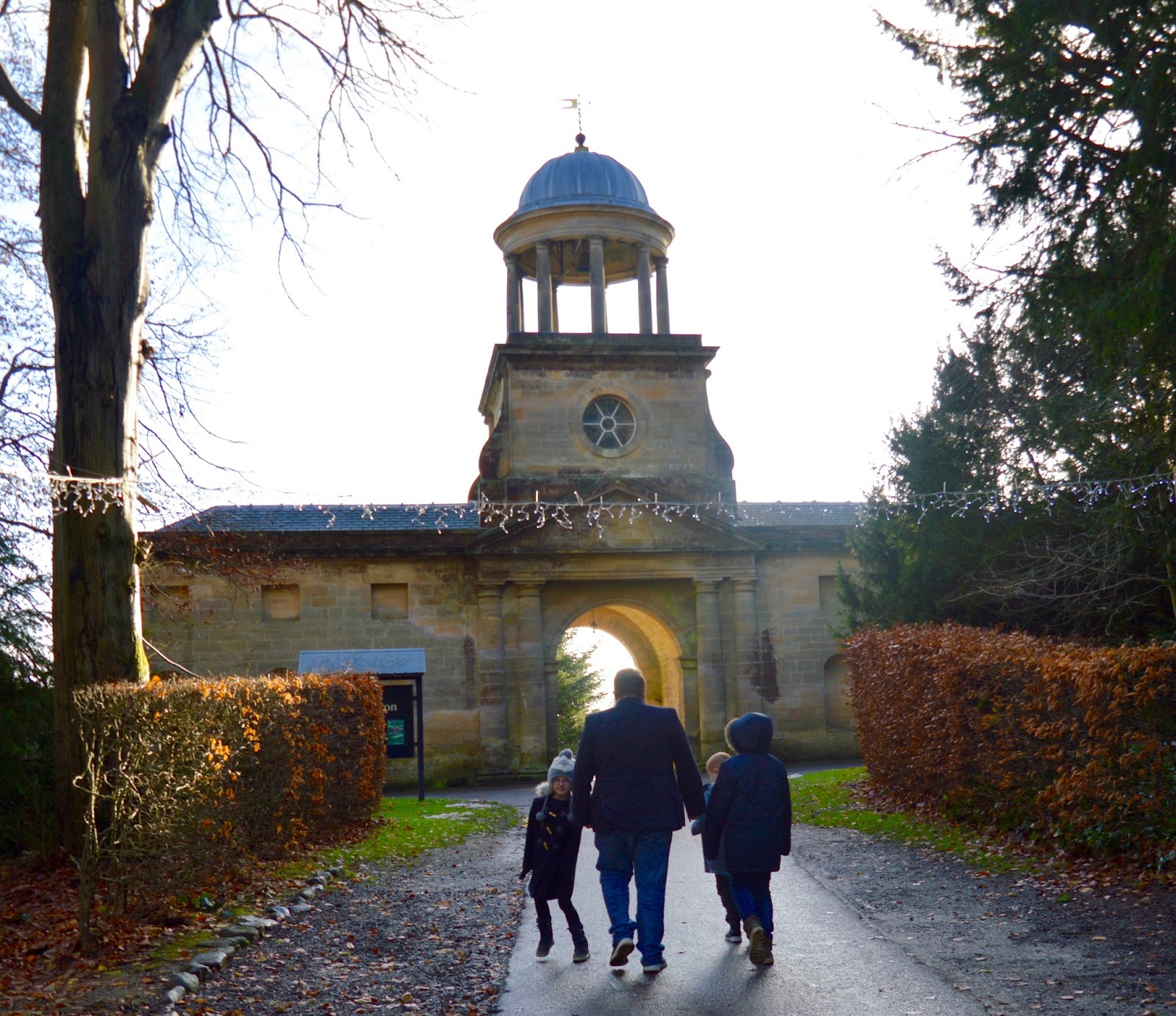 Christmas Decorations & Visiting Father Christmas at Wallington Hall