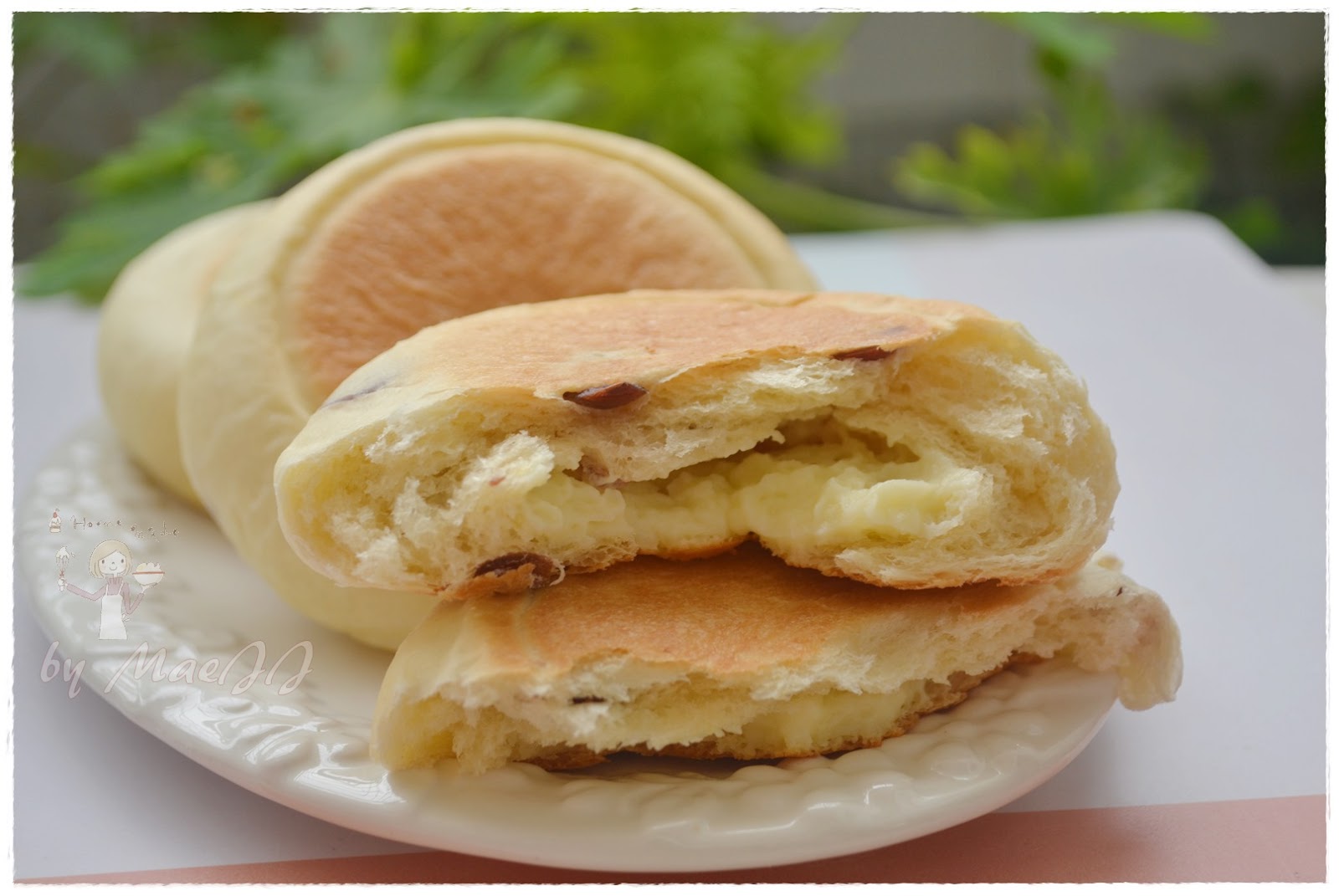 Cooking and Baking with MaeJJ Cranberry Cream Cheese Buns Eng Recipe