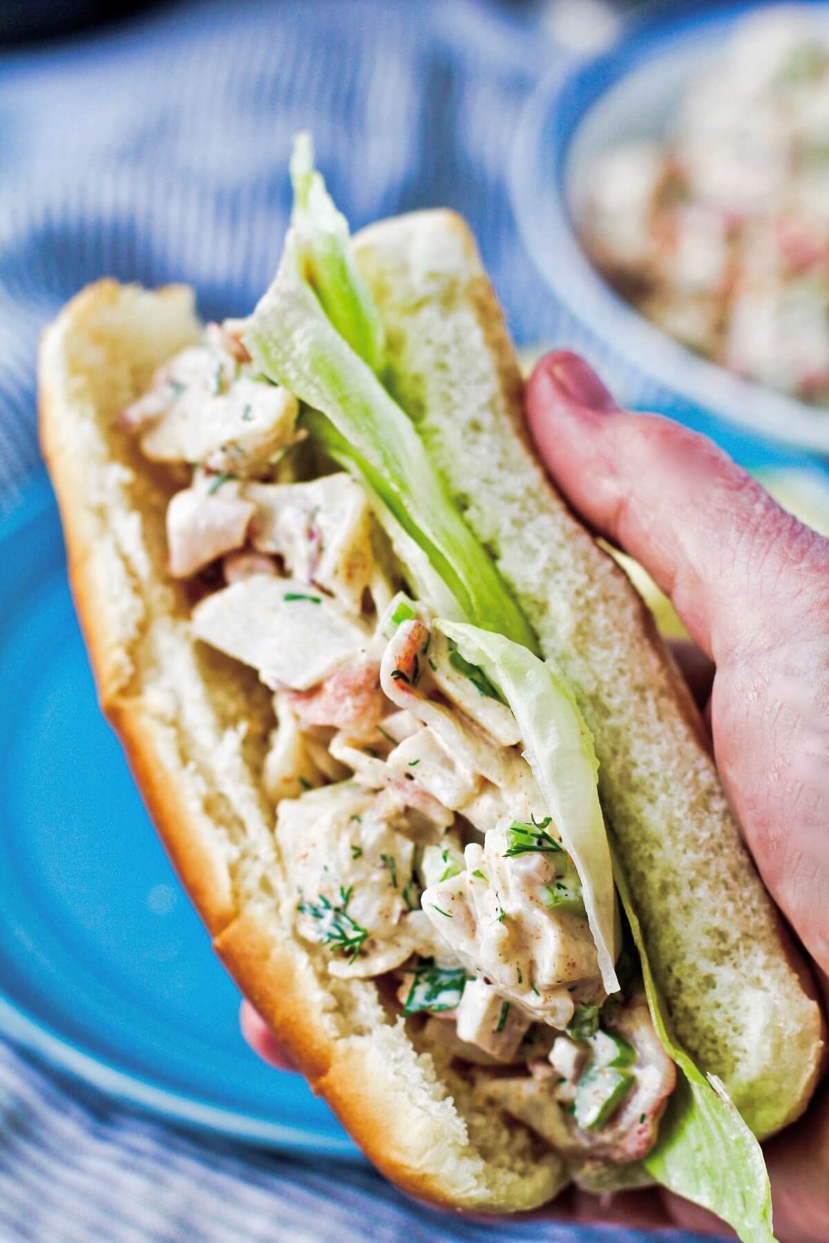 Surimi (Imitation Crab) Salad Karen's Kitchen Stories