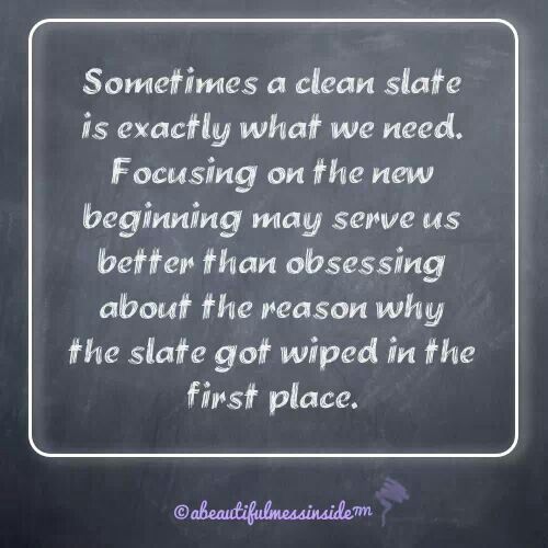 Sandee's Healthy Living Starting with a clean slate