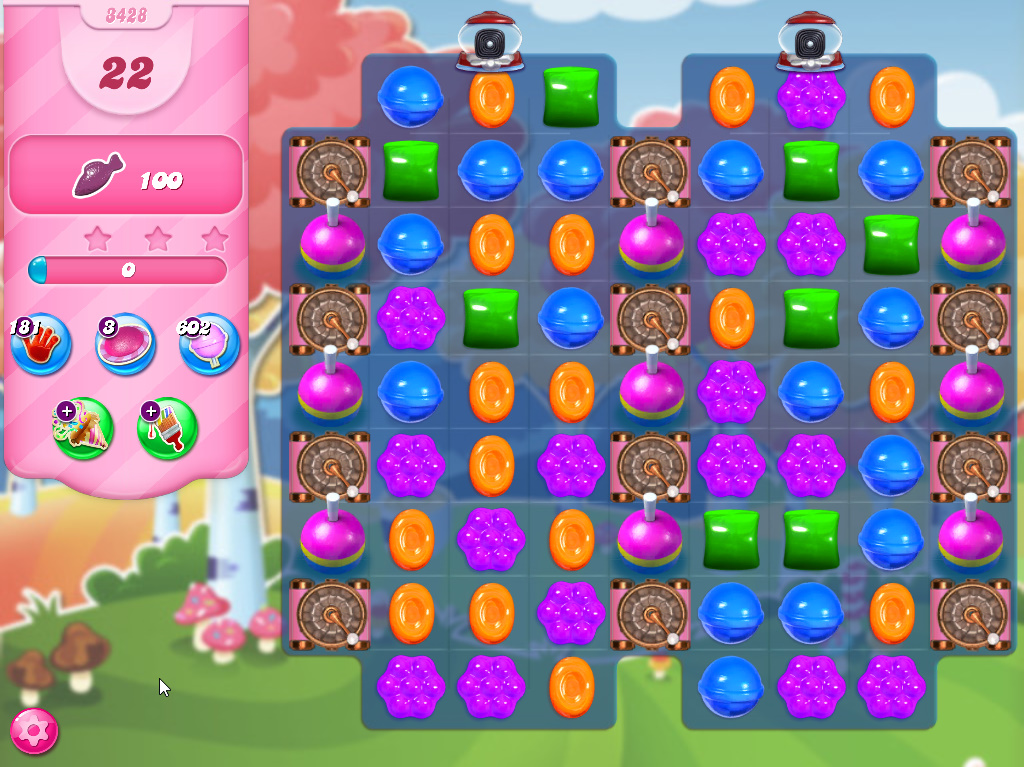 Candy Crush Saga level 3428 Candy Crush Saga level 3428