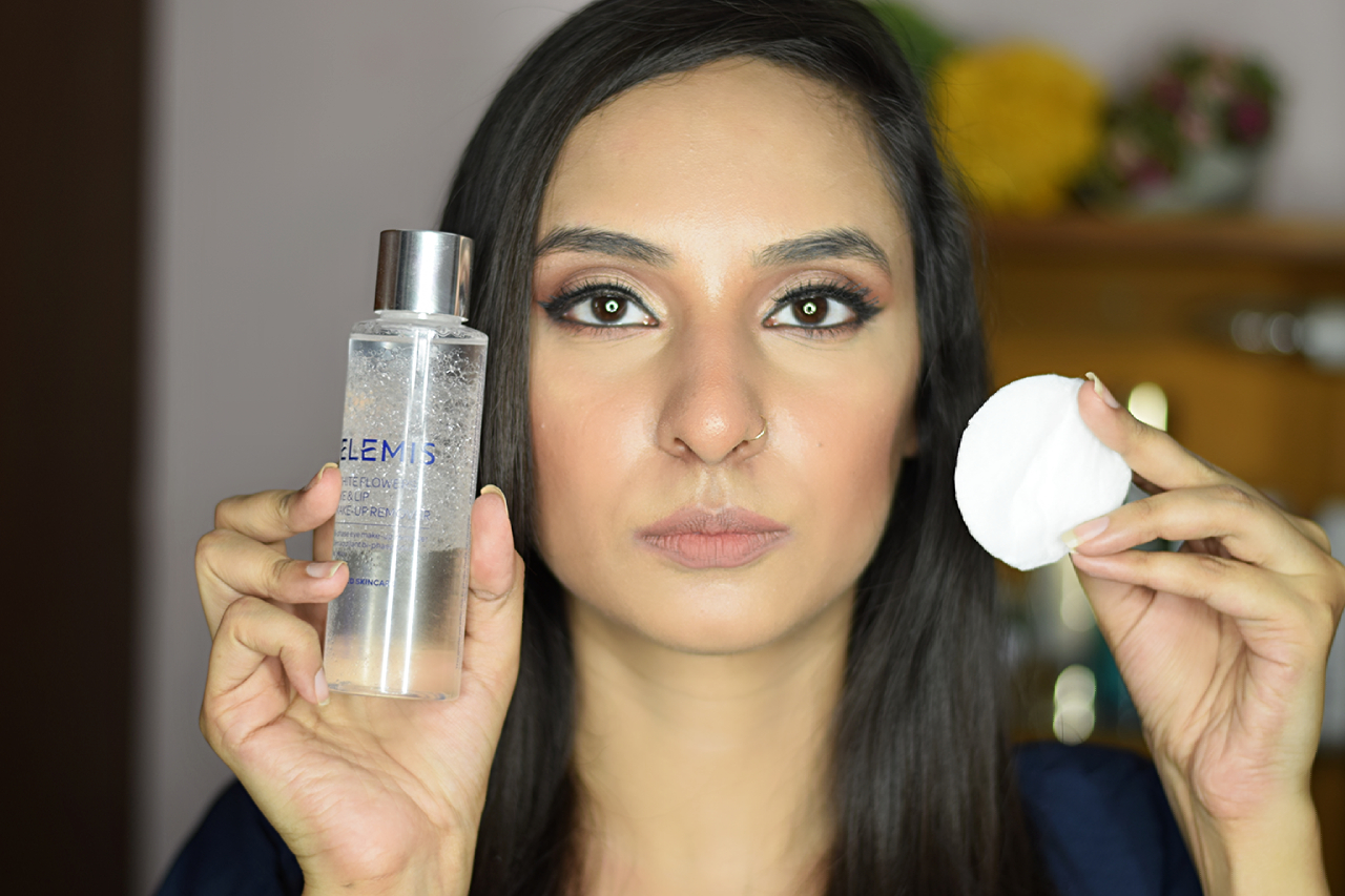 elemis white flowers eye & lip makeup remover