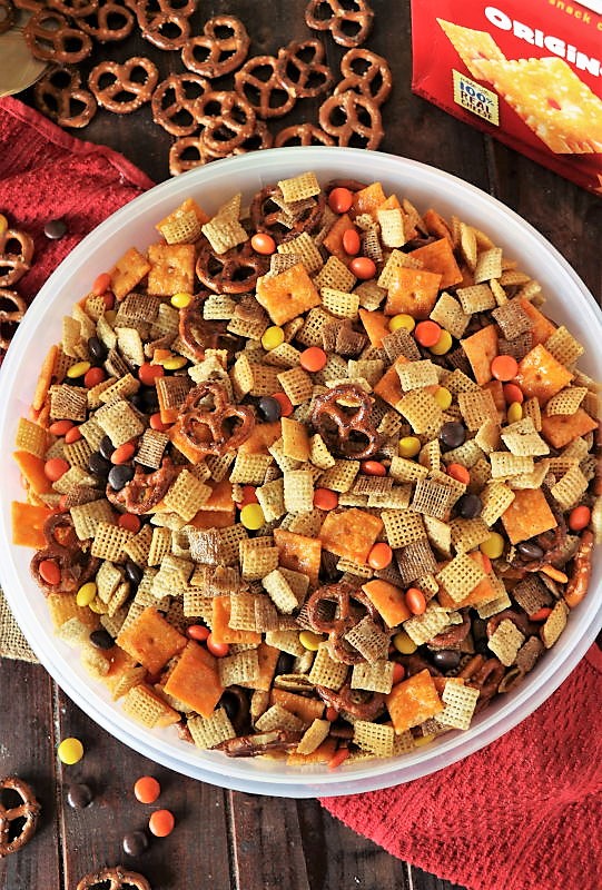 Sweet & Salty Chex Mix Recipe The Kitchen is My Playground