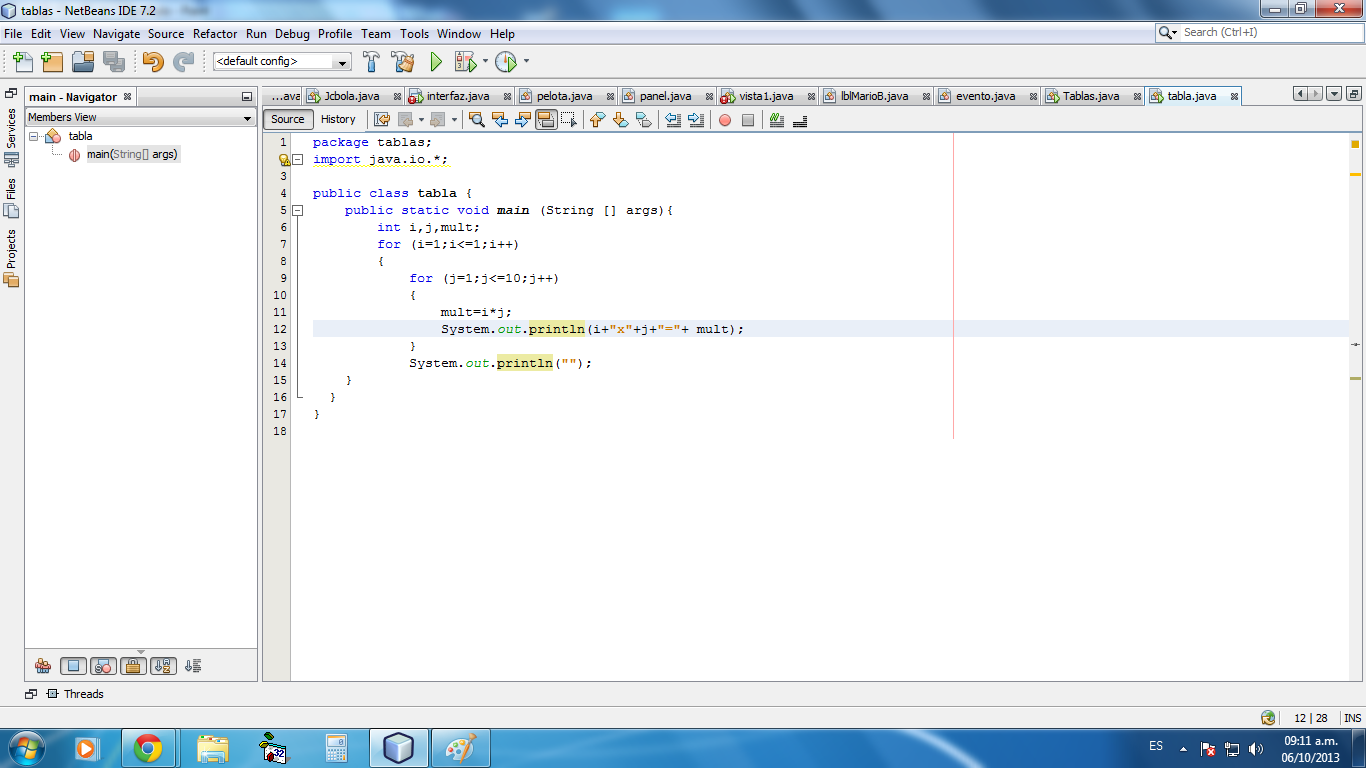 Tablas De Multiplicar Con Ciclo While Java Codigo Ima vrogue.co