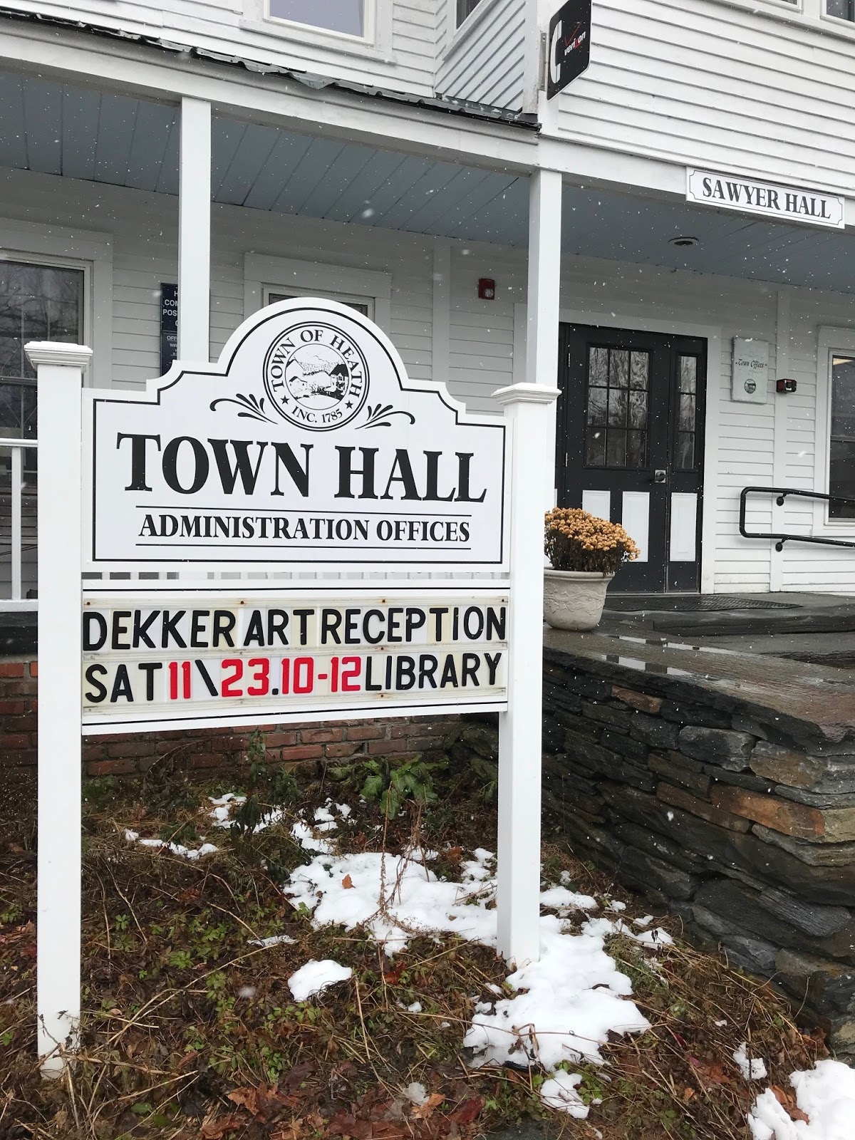 Heath Free Public Library November 2019