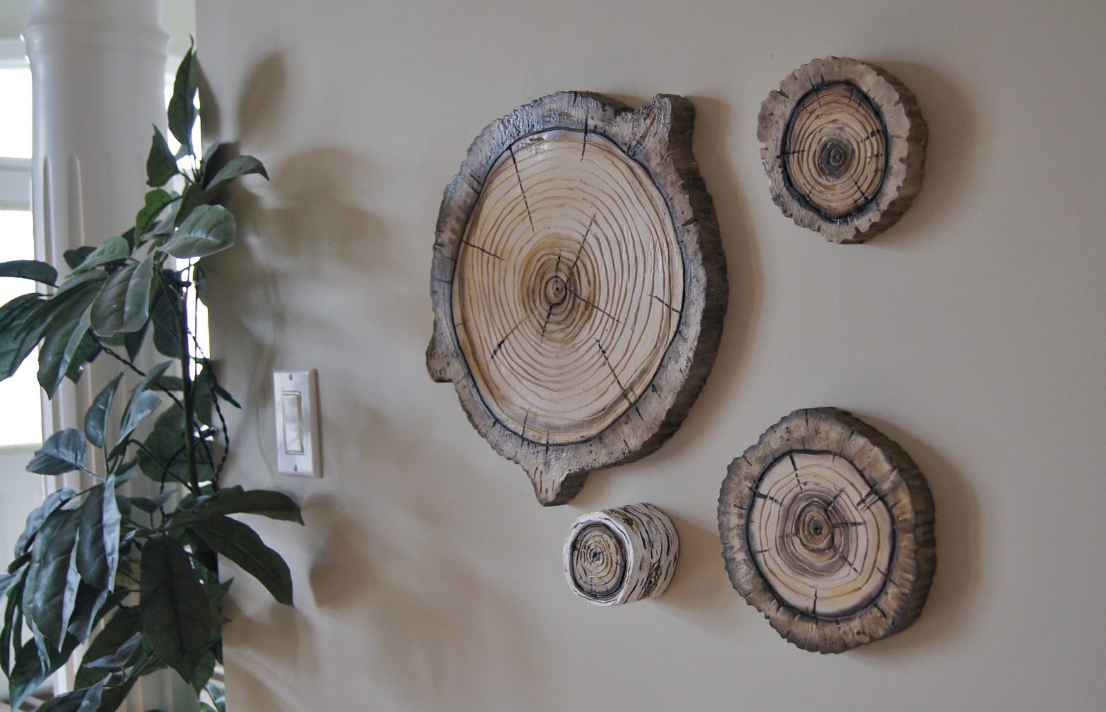 Artistic Environments Natural Woodland Wall Art Plaques * Hand Crafted