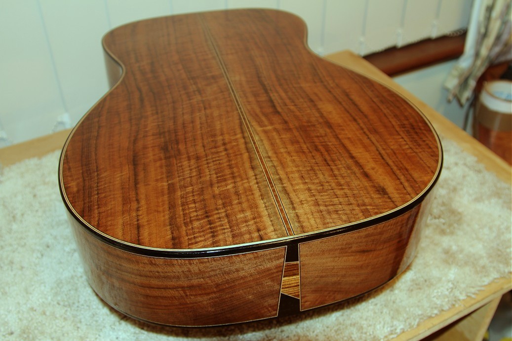 Wood With Strings The Fingerstyle Guitar Epoxy Pore Fill