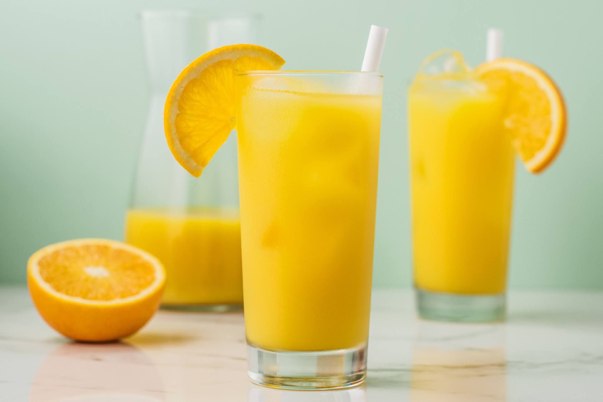 ORANGE PINEAPPLE JUICE PEACH SCHNAPPS