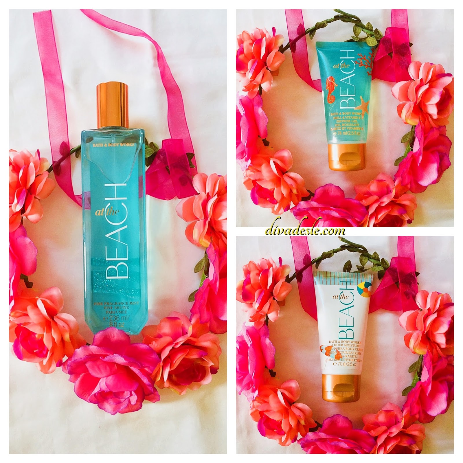 Diva Desle Bath And Body Works At The Beach Collection Review