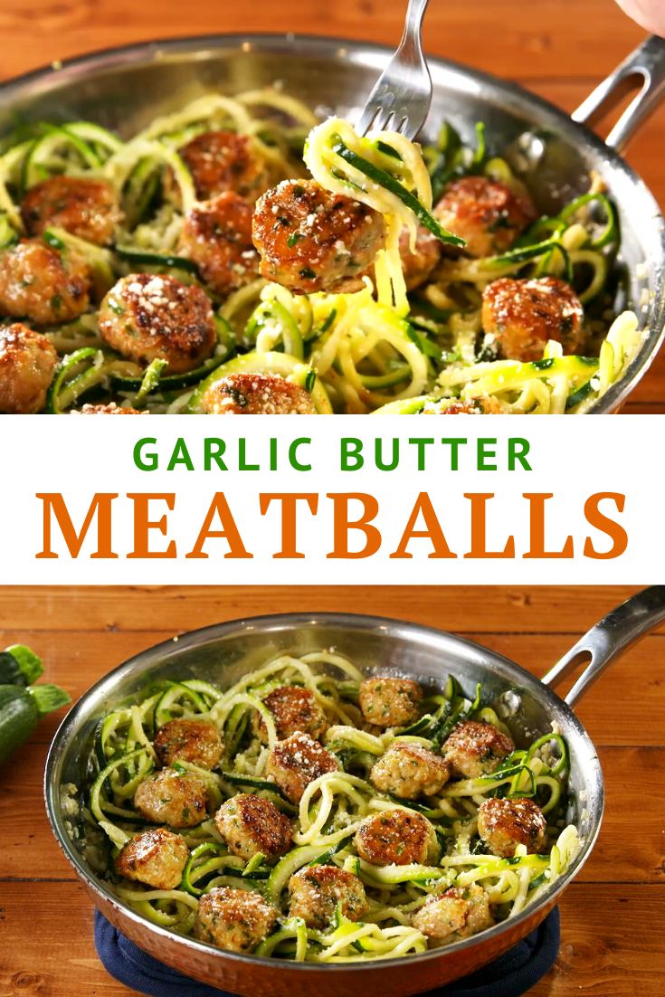 Garlic Butter Meatballs
