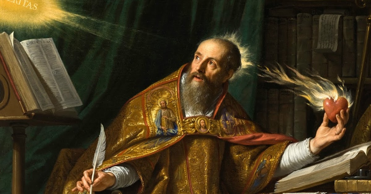 Happy Catholic* Feast Day for St. Augustine