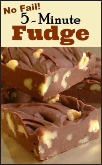 No Fail Chocolate Fudge Recipe