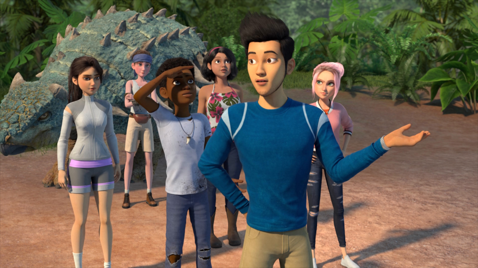 Jurassic World: Campamento Cretácico 2021 Temporada 3 HD 1080p Latino Castellano 2