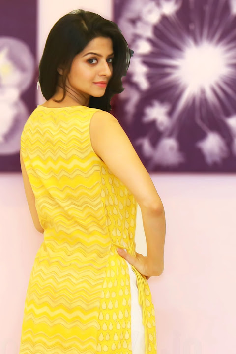 Vedhika in Yellow Photoshoot