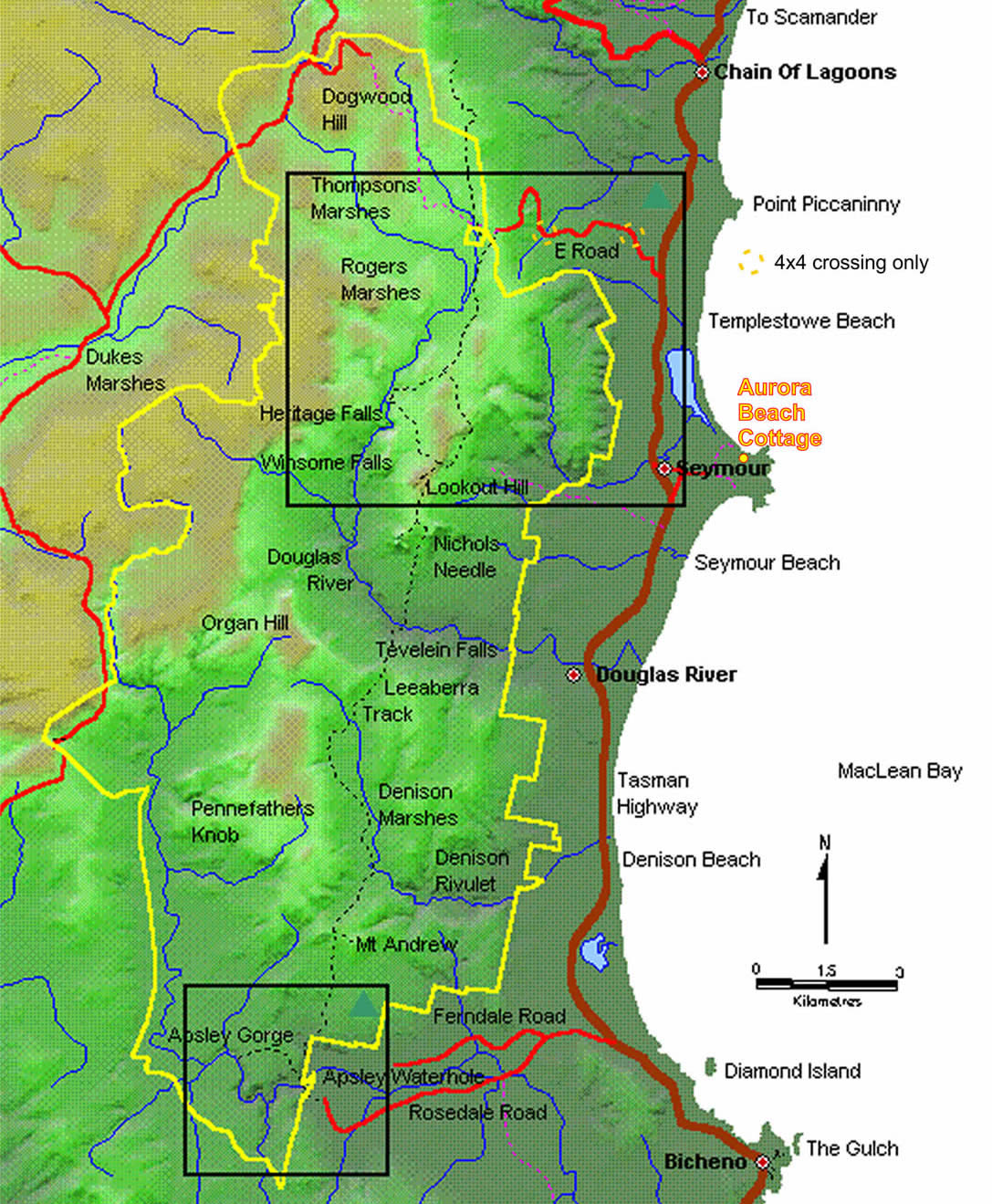Safarihiker. Leeaberra Track, DouglasApsley National Park 28km