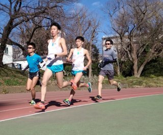 大学院 (運動生理学)、マラソンへ羽ばたく <br>「近藤秀一」(東大工学部4年生)