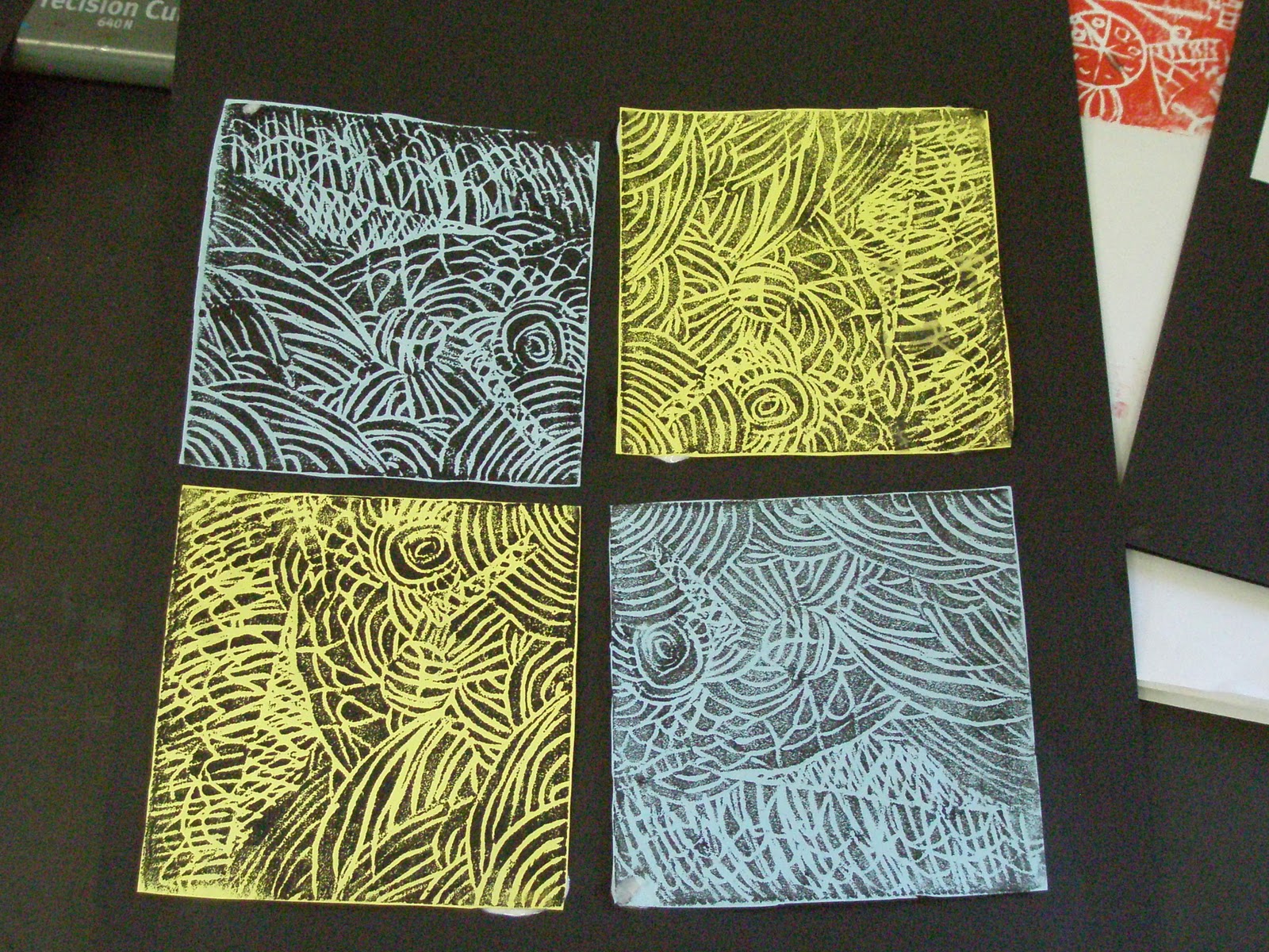 Elwood Primary Art Year 4 Printing