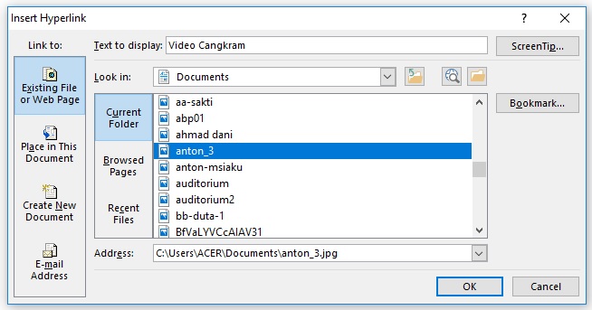 Cara Membuat Hyperlink di Excel 2013 Tutorial Word