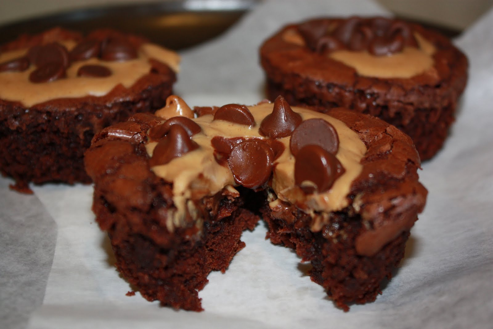 My Treadmill Is Broken Peanut Butter Brownie Cups