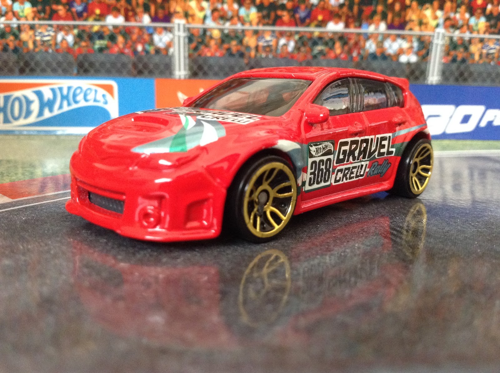 JULIAN'S HOT WHEELS BLOG: Subaru WRX STI (2016 HW Digital Circuit)