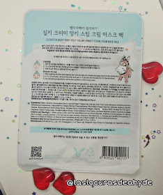 Modo de uso e ingredientes de Silky Creamy Donkey Steam Cream Mask Pack
