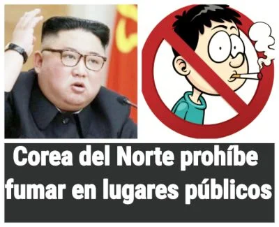 Corea del Norte prohíbe fumar en lugares públicos para cuidar vida