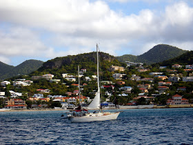 pearson 365 ketch sailboat - cruising destinations, st. barts