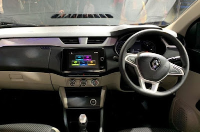 desain interior renault triber