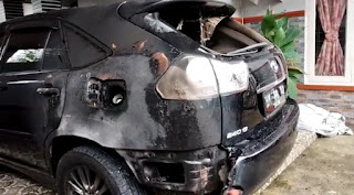 Pimred Media Realitas Diteror, Mobil Harrier Miliknya Dibakar OTK September 20, 2021