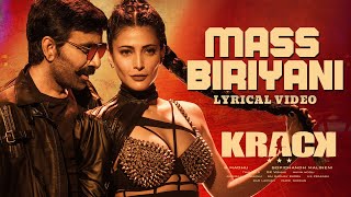 Mass Biriyani MP3 song Download - Krack Movie 