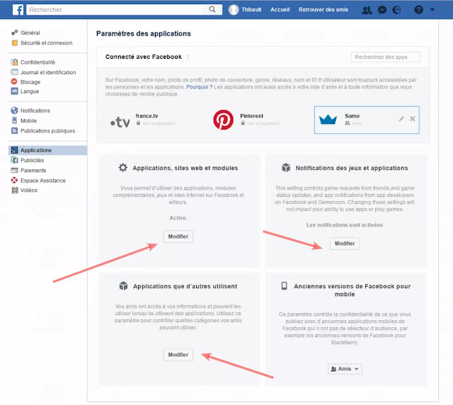 FACEBOOK : COMMENT PROTÉGER SA VIE PRIVÉE 13 Se protéger sur Facebook