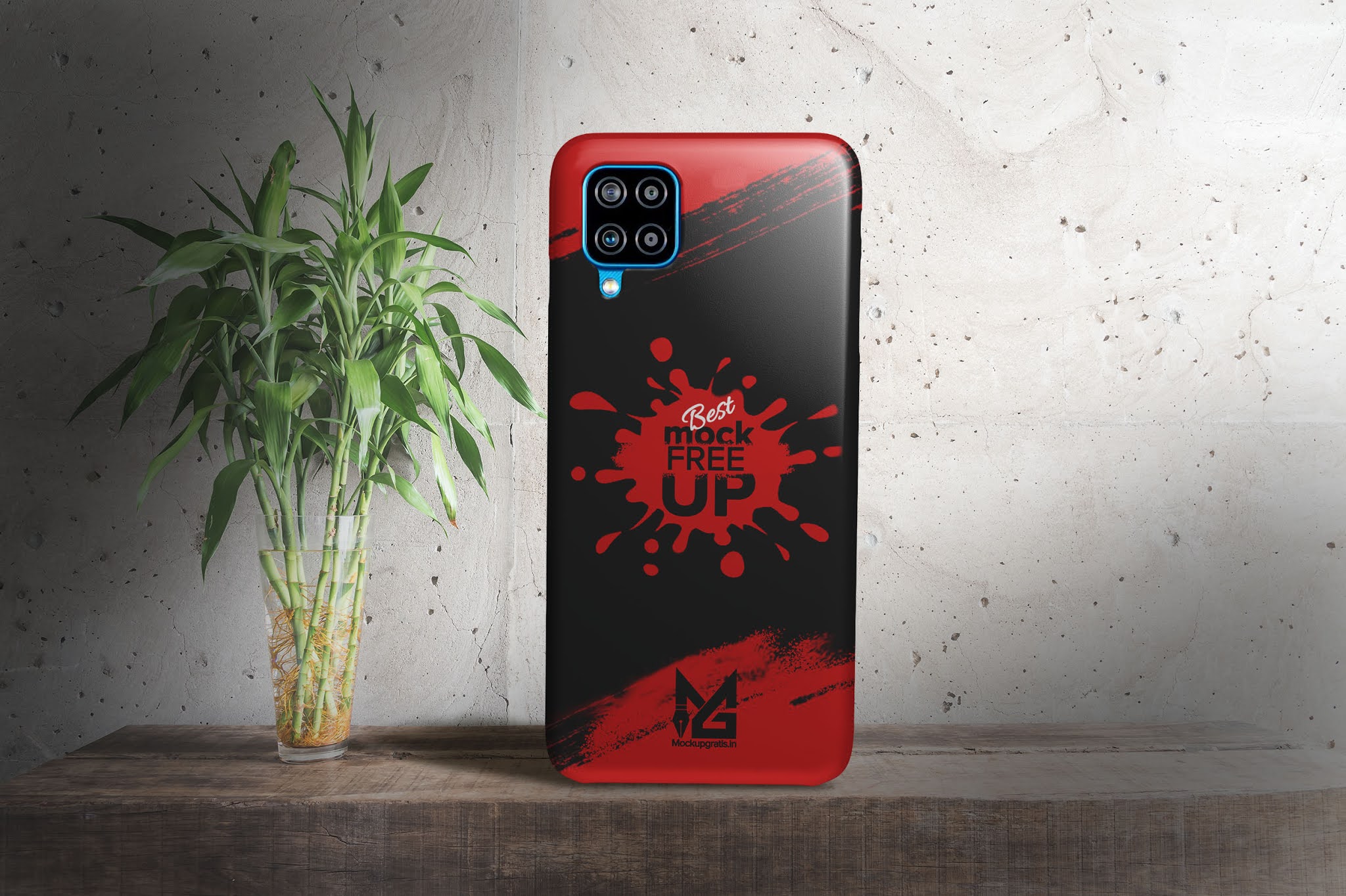 Mockup Hardcase 3D SAMSUNG Galaxy A12