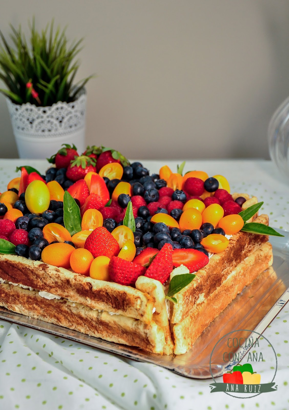 TARTA CAJA DE FRUTAS