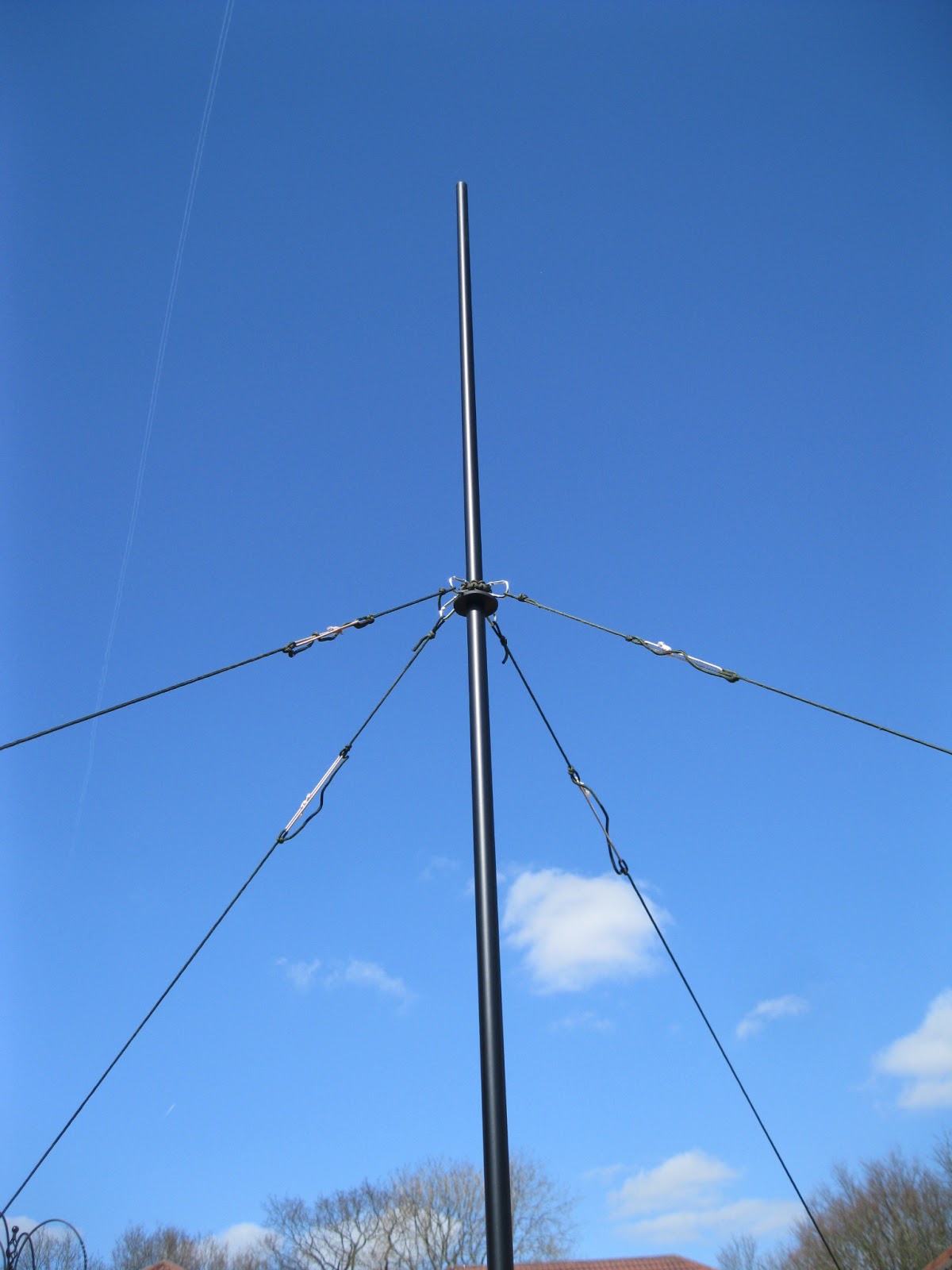 Extreme CB Radio DXing Homemade Paracord Mast Guyline Attachment Ring