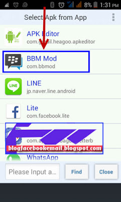 cara mengganti tema background BBM 