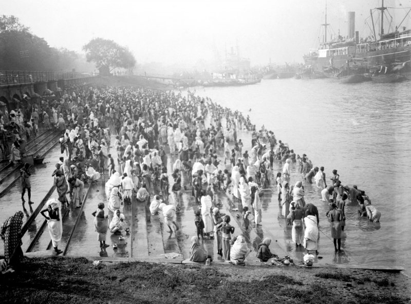 Ghats of Calcutta (Kolkata) - c1912-14